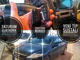 2008 Ford Mondeo Yeni Tip Sustalı Kumandalı Anahtar Yapımı