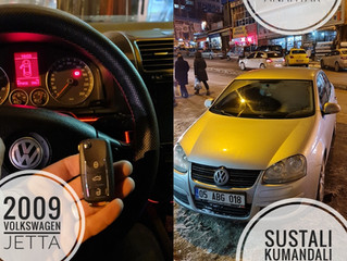 2009 Volkswagen Jetta Sustalı Kumandalı Anahtar Yapımı
