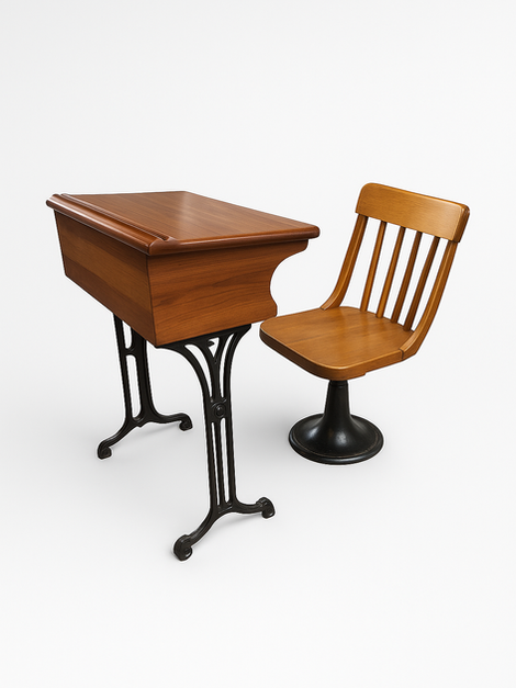 Restored 1933 School Desk