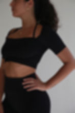 Amanda in a pose for photoshoot