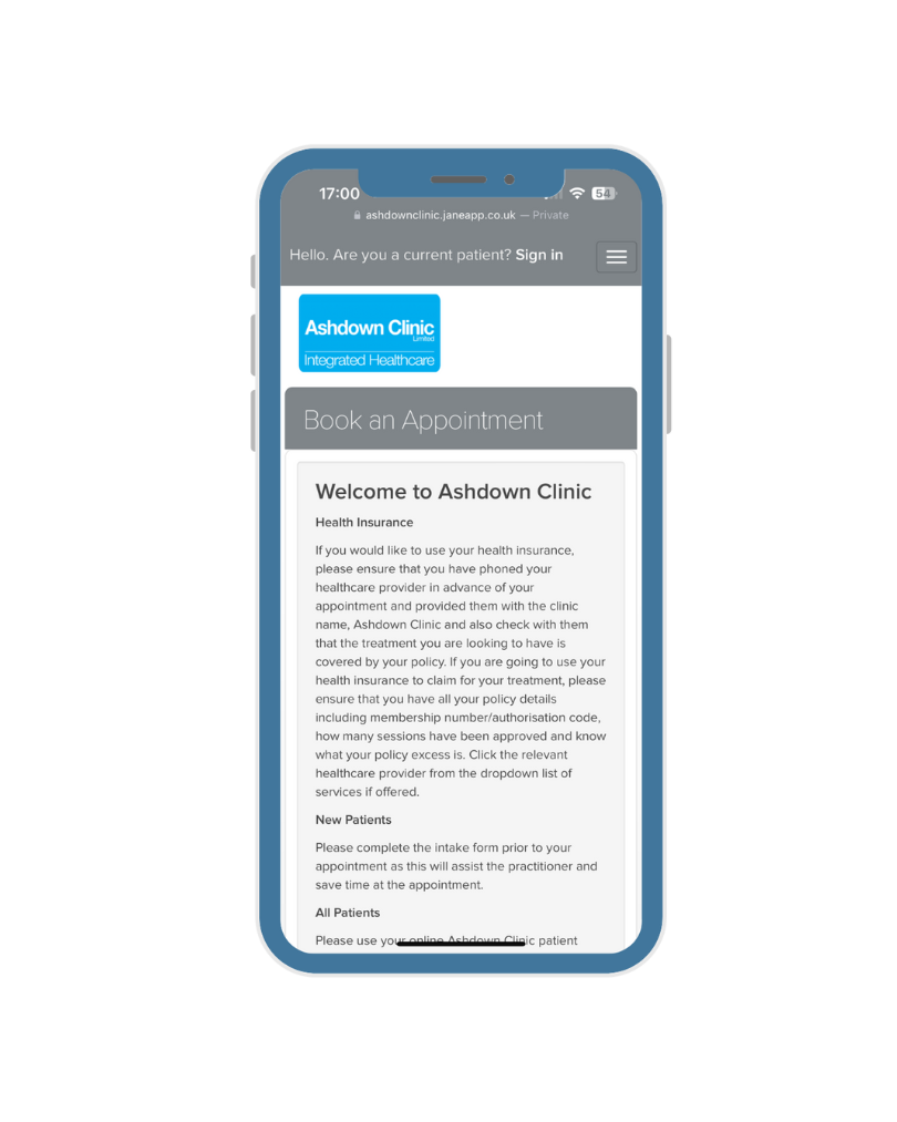 mobile booking