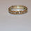 תמונה ממוזערת: טבעת יהלומים שטוחים בשילוב זהב צהוב18 קראט