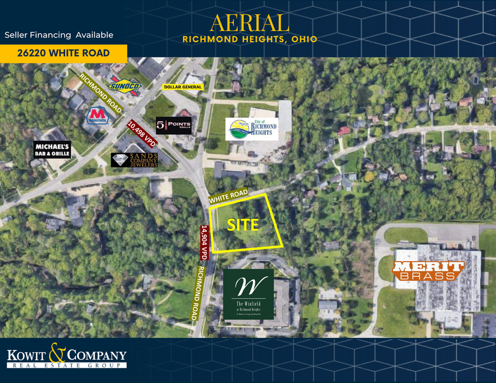 26220 White Rd. Aerial View