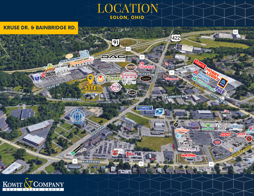 Bainbridge Rd. & Kruse Dr. Laction