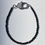 Thumbnail: Dark Blue Moonstone Sparkling Minimalist Bracelet