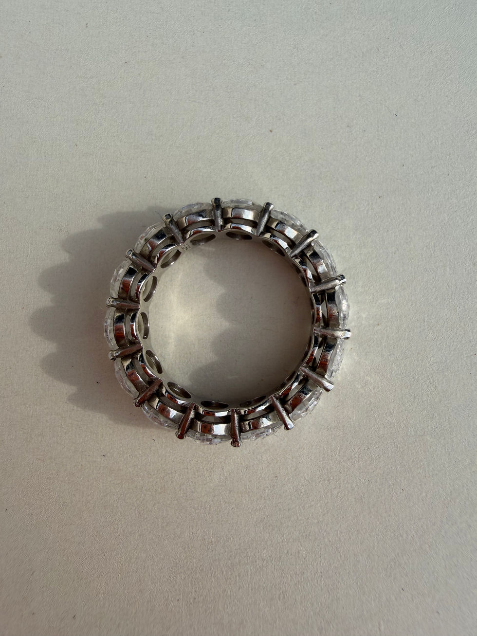 Thumbnail:  Luxury oval cut eternity ring