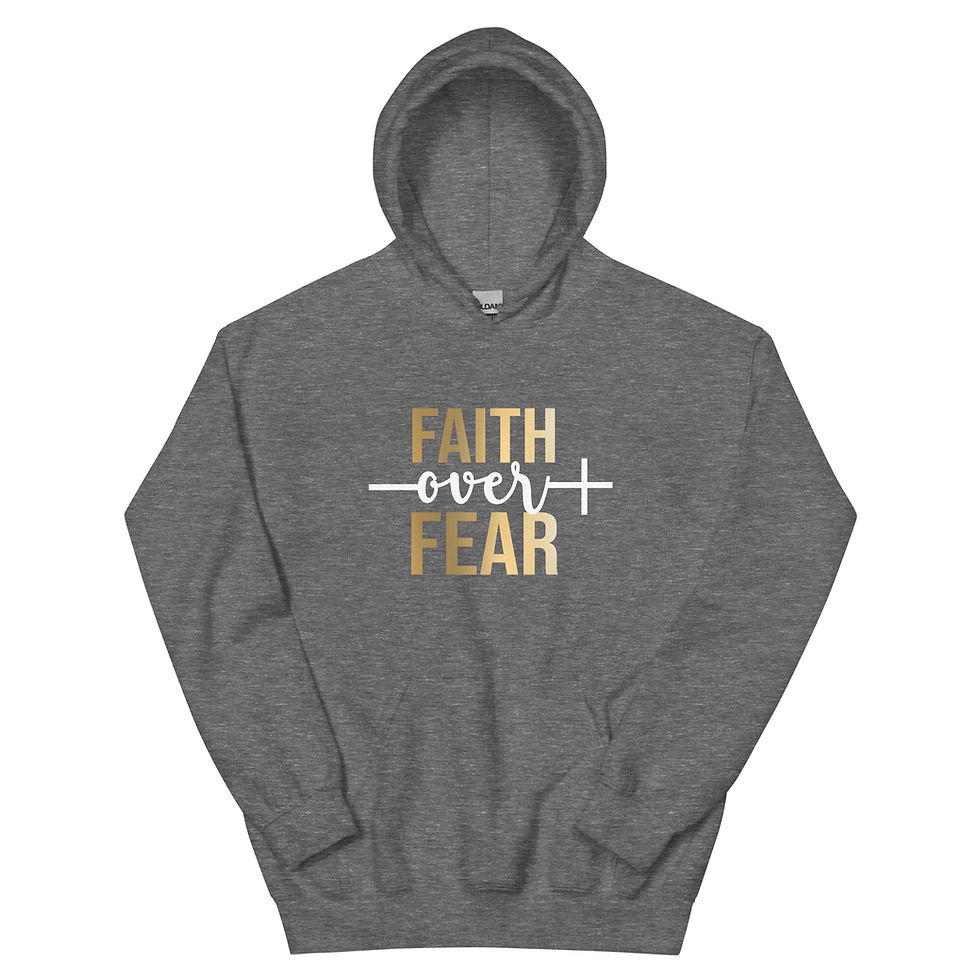 Thumbnail: "Faith Over Fear" Unisex Hoodie   