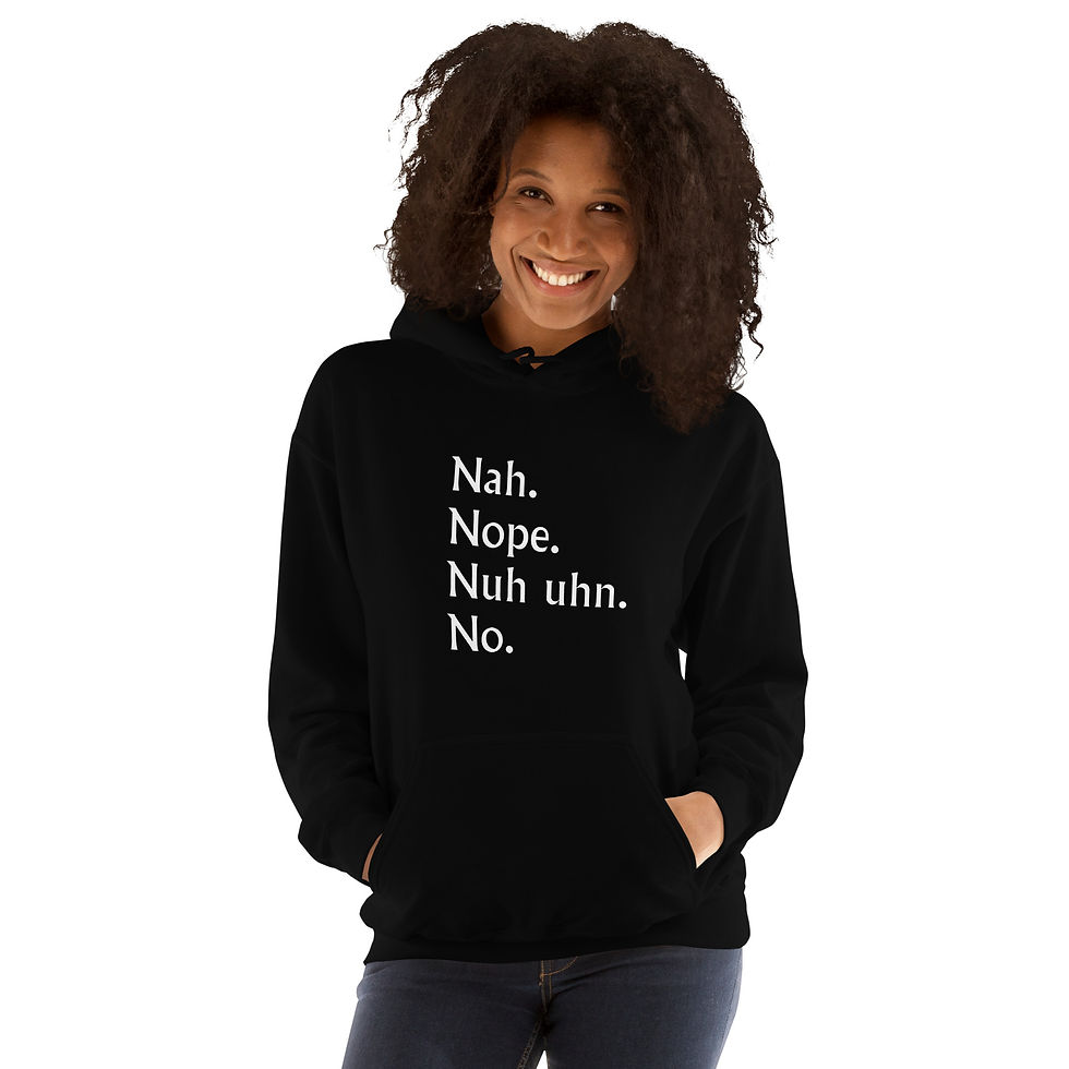 Thumbnail: "NOPE" Unisex Hoodie   