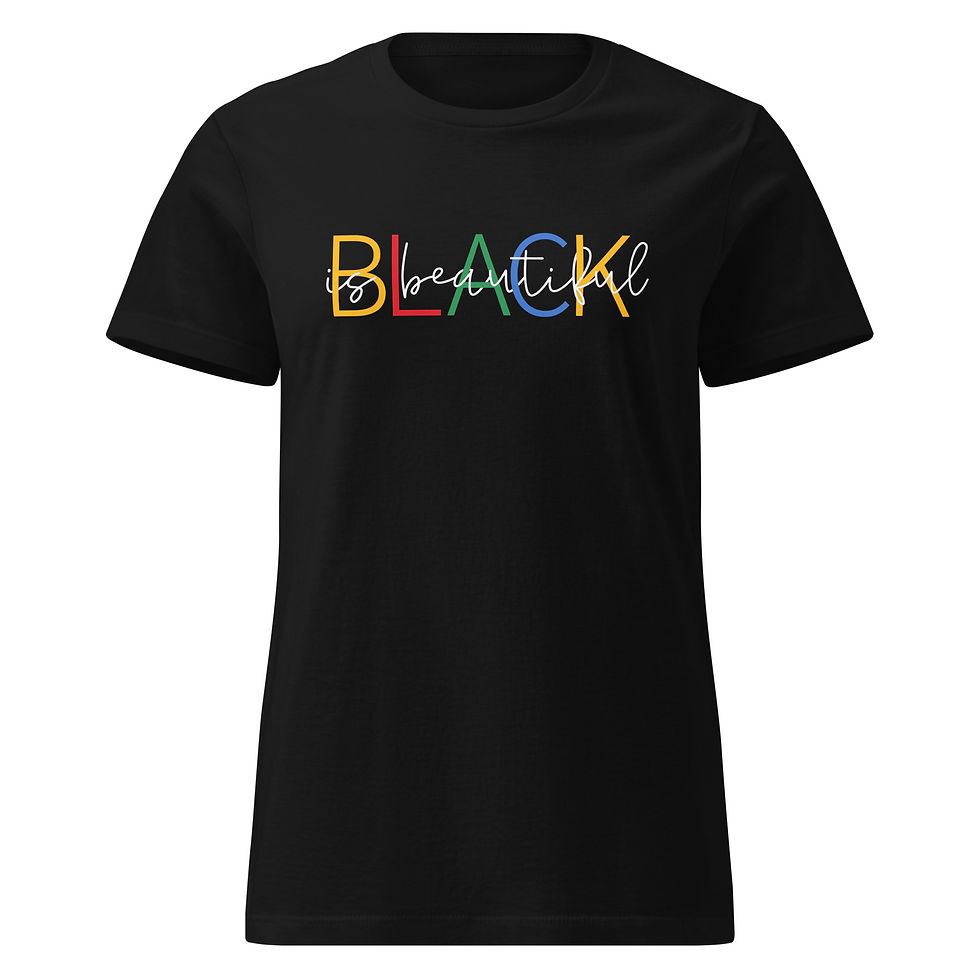 Thumbnail: "Black is Beautiful" - T-shirt