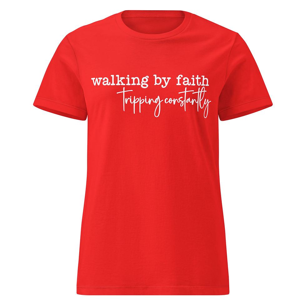 Thumbnail: "Walking by Faith" - T-shirt
