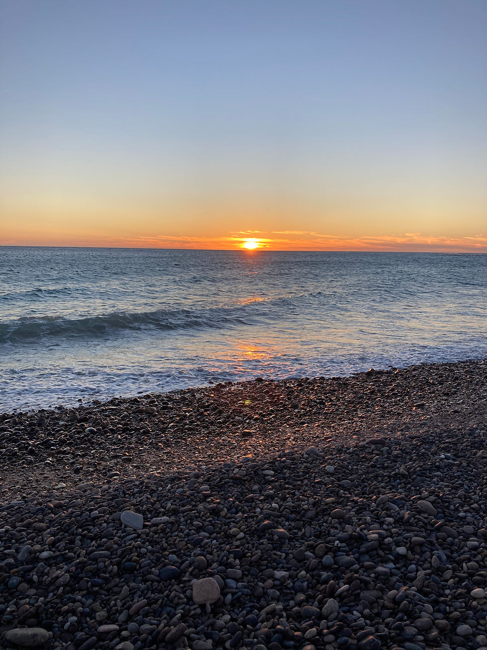 sunrise fixing my circadian rhythm