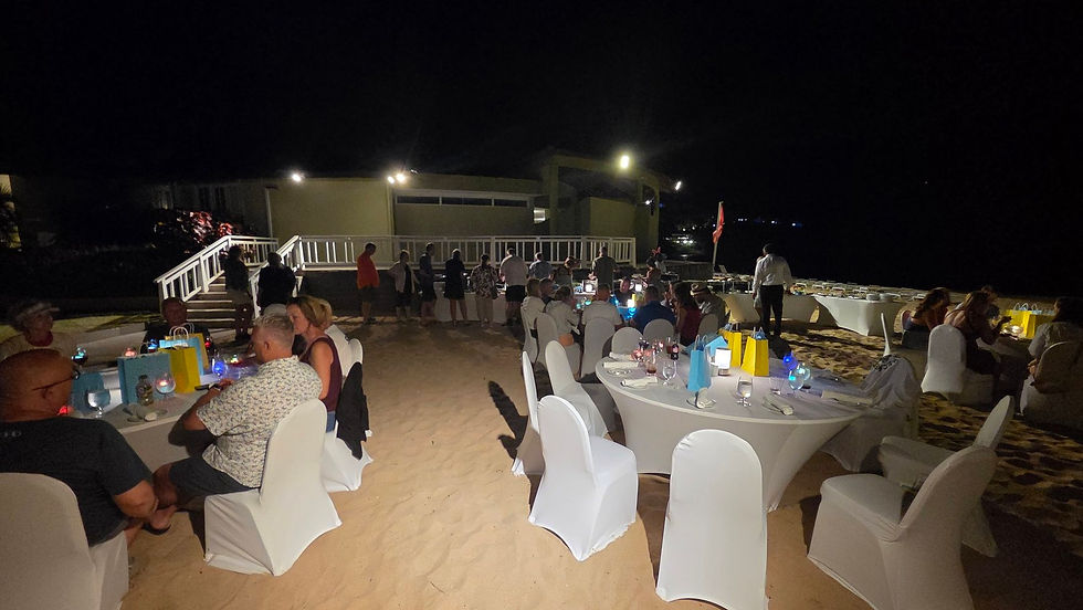 Private welcome dinner