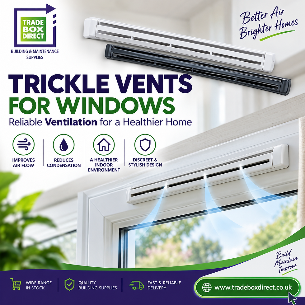 When Should Birmingham Homeowners Install Trickle Vents for Windows?