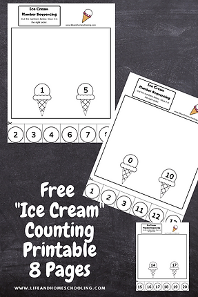 Free Preschool Math Printable