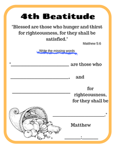 Free Sunday School Printable Activity / Life and Homeschooling