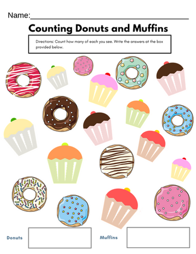 Preschool Counting Worksheets | lifeandhomeschooling