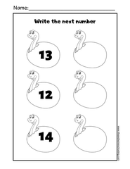 Preschool Counting Worksheets / LifeandHomeschooling