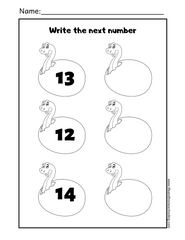 Free Counting Printable Worksheets / LifeandHomeschooling