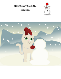 Coloring pages :: snowman printable Free Art and Games Printables / LifeandHomeschooling