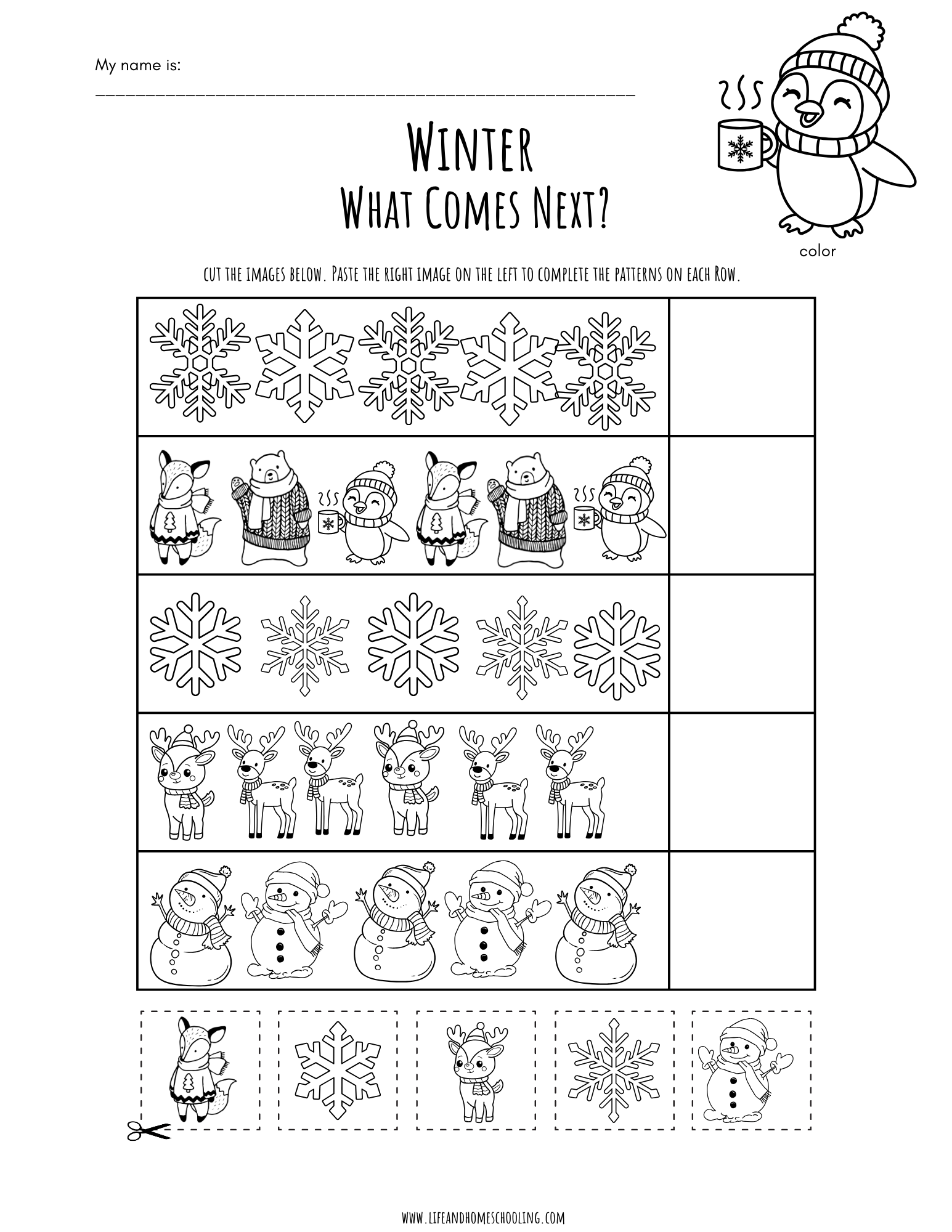 Pattern Identification/What Comes Next