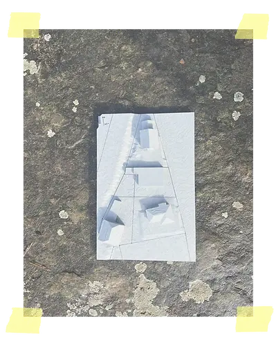 Modellfoto Ersatzneubau Werkstattgebäude