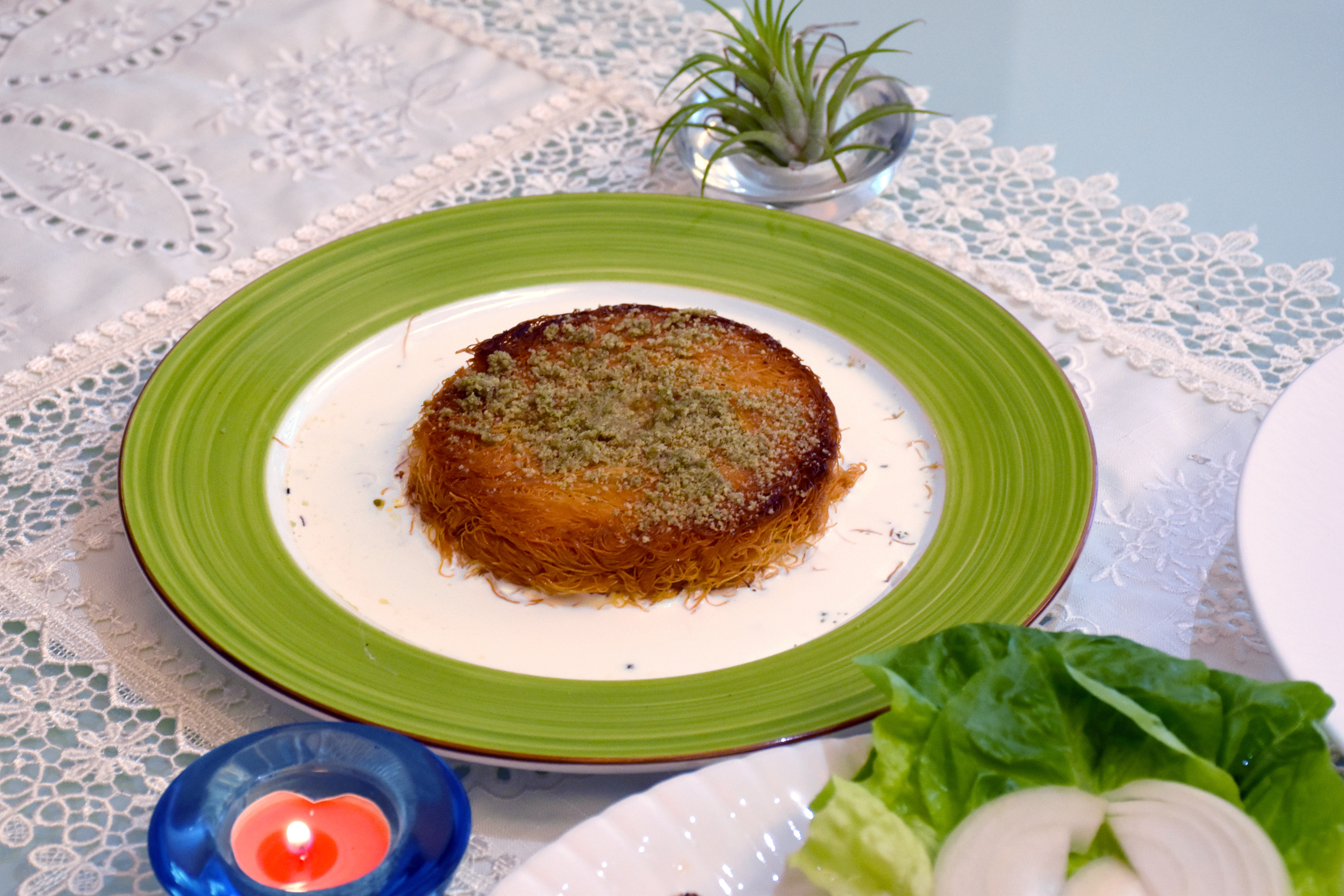 Arranged Food and Objects