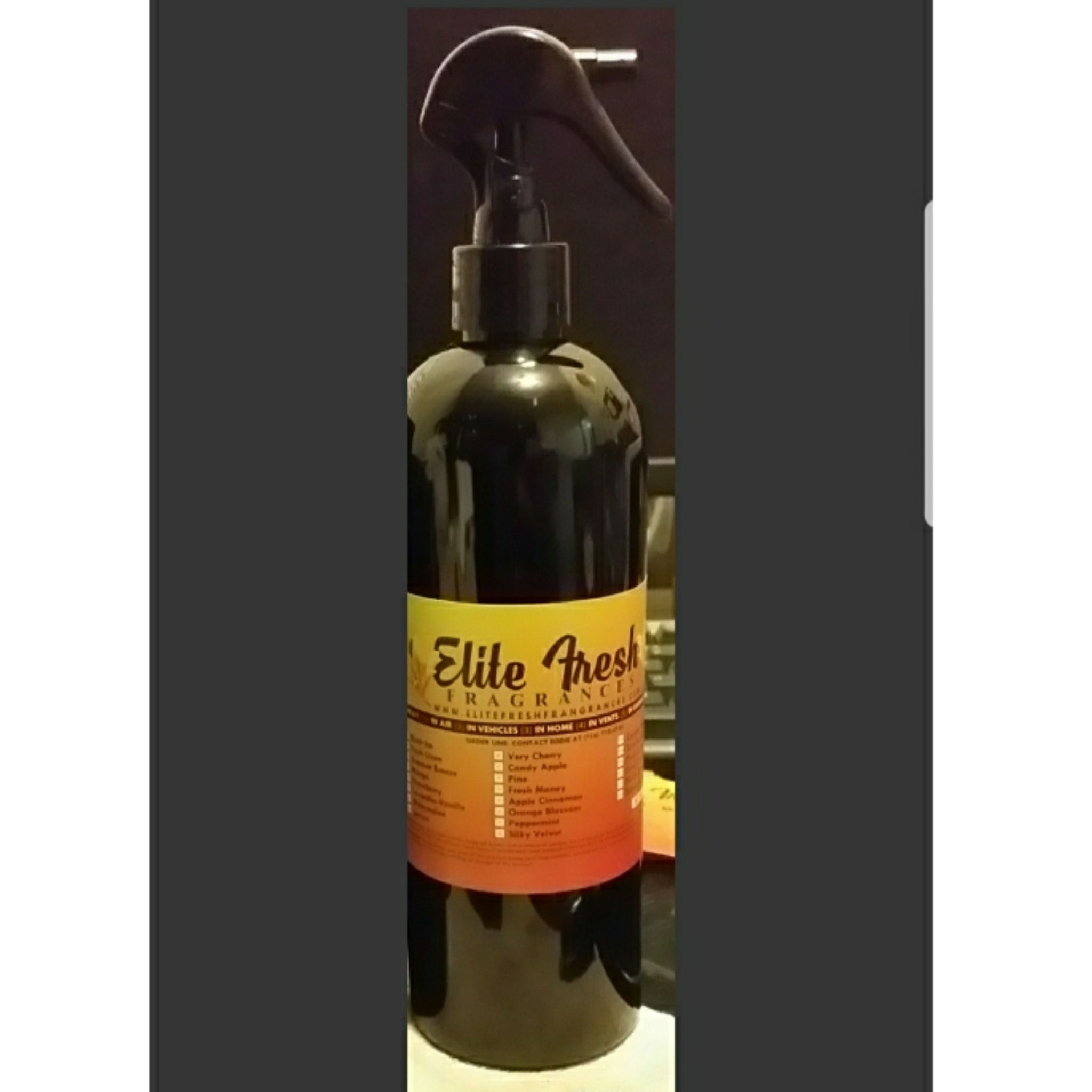 Fruity 16oz Large Spray Bottle Scents