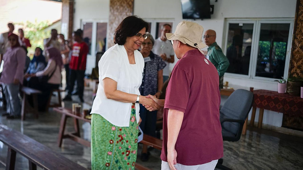 Our co-founder: Ibu Gouri and Bapak Sudirman Said