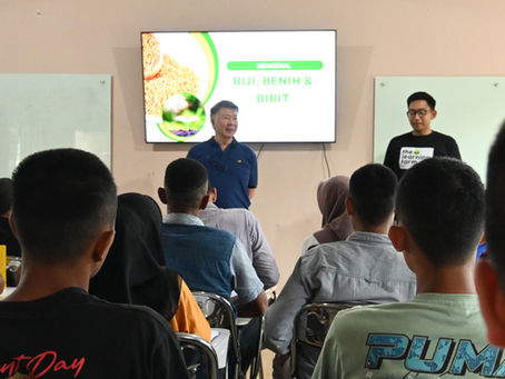 On August 13, 2025, we welcomed one of our Key Board Members and major donors, Mr. David Yaory, President Director of PT DGW.