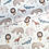 Thumbnail: PUL waterproof fabric with jungle animals on a white background