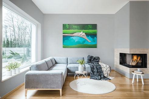 Gemälde finden passend zum Raum