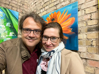 „Flower Tower“ Ausstellung Vernissage