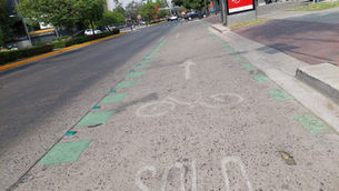 Automovilistas exigen otra respuesta de las autoridades respecto a la ciclovía de la Av.Guadalupe