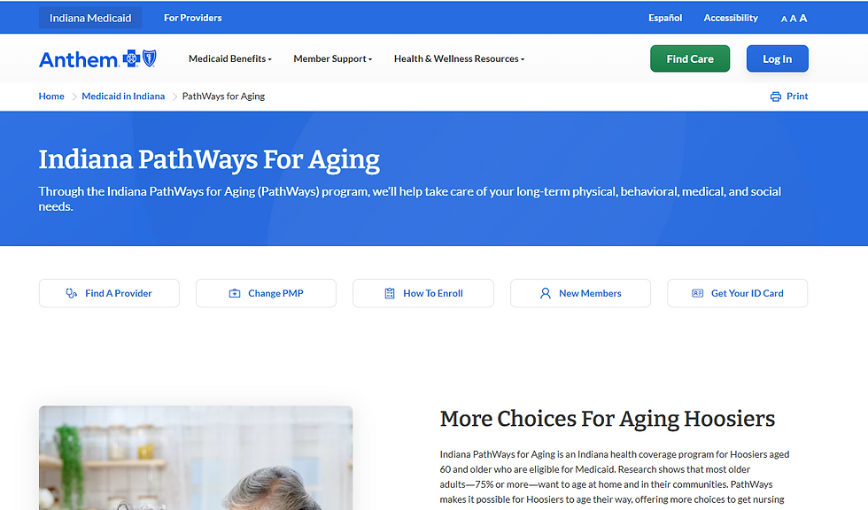 Indiana Pathways to Aging