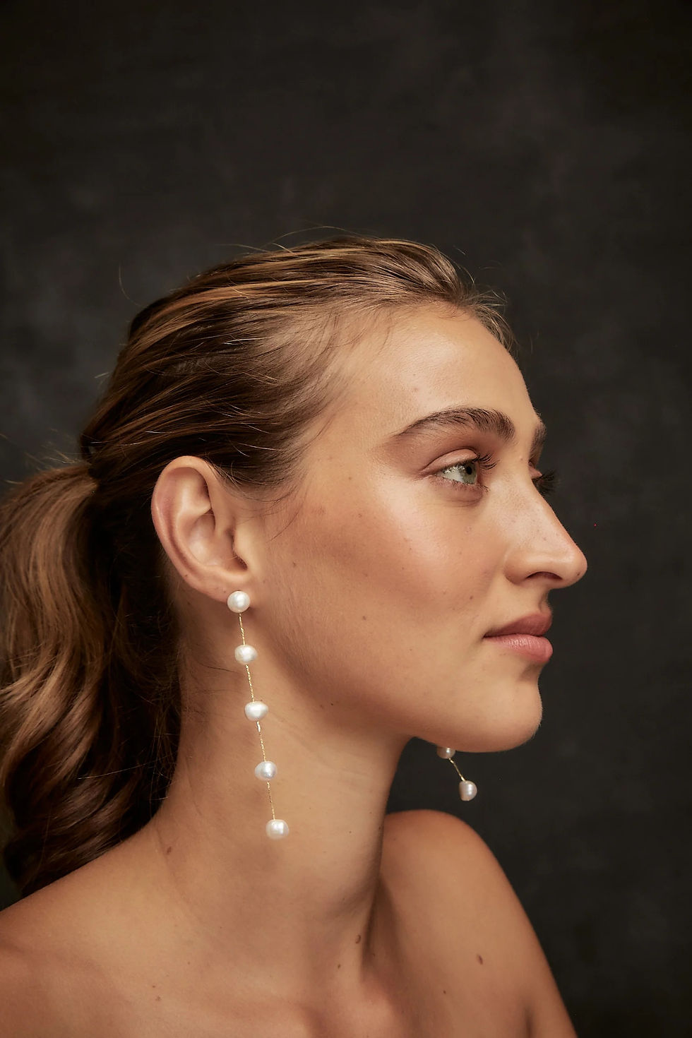 Thumbnail: Jennifer Pearl Strand Earrings