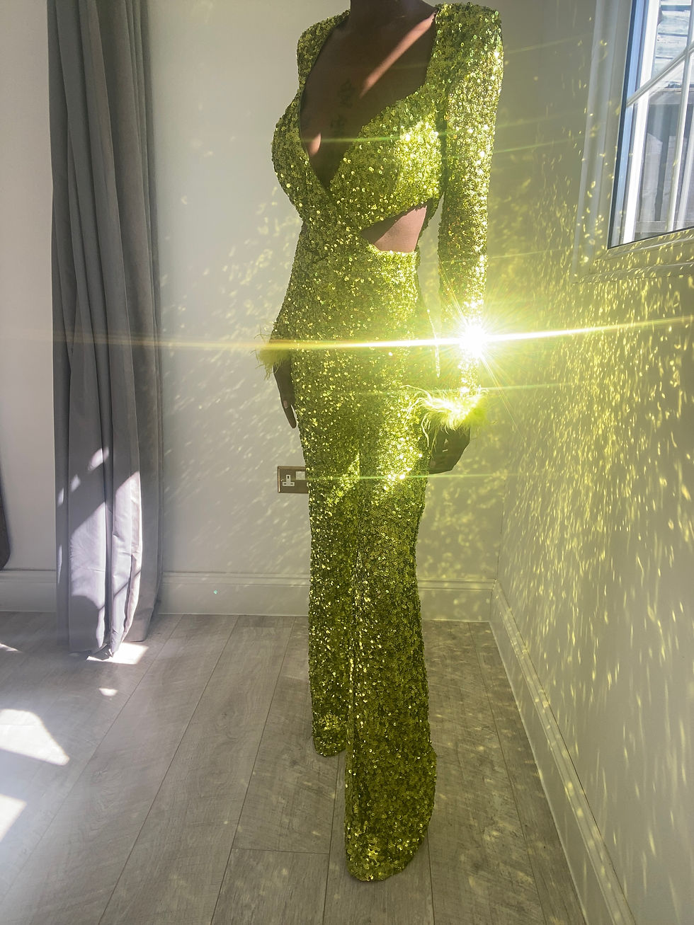 Thumbnail: Disco Diva Cut Out Jumpsuit 