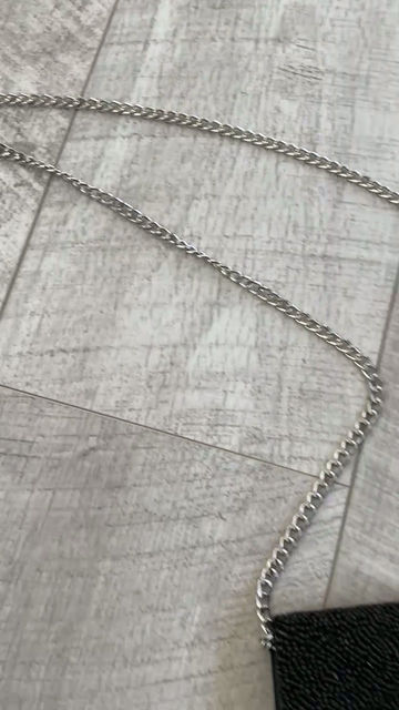 Thumbnail: Bride Beaded Clutch Bag - Black