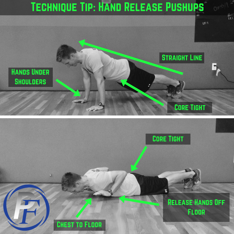 Technique Tip Hand Release Pushups Performance Fitness