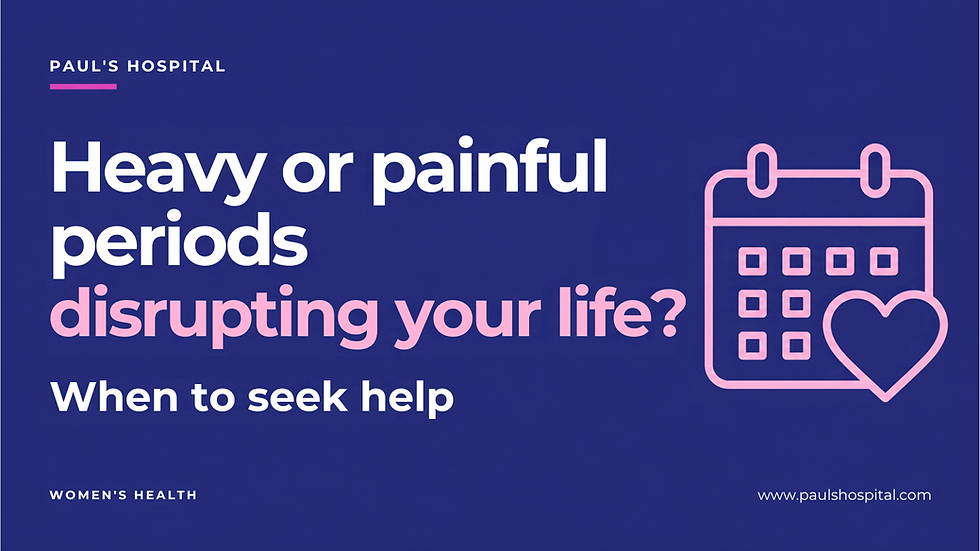 Heavy or Painful Periods
