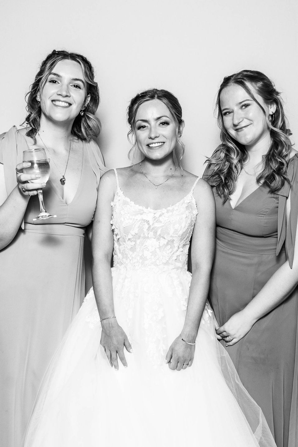 Black and white portrait