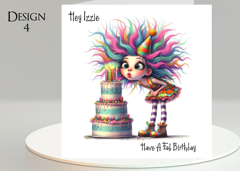 Thumbnail: Quirky Birthday Woman
