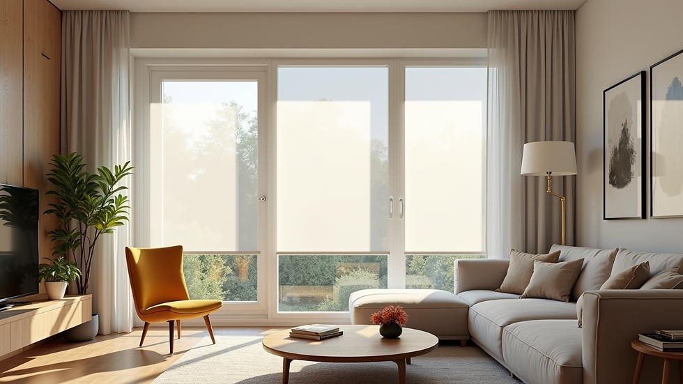 Enhance Comfort with UV-blocking Solar Shades