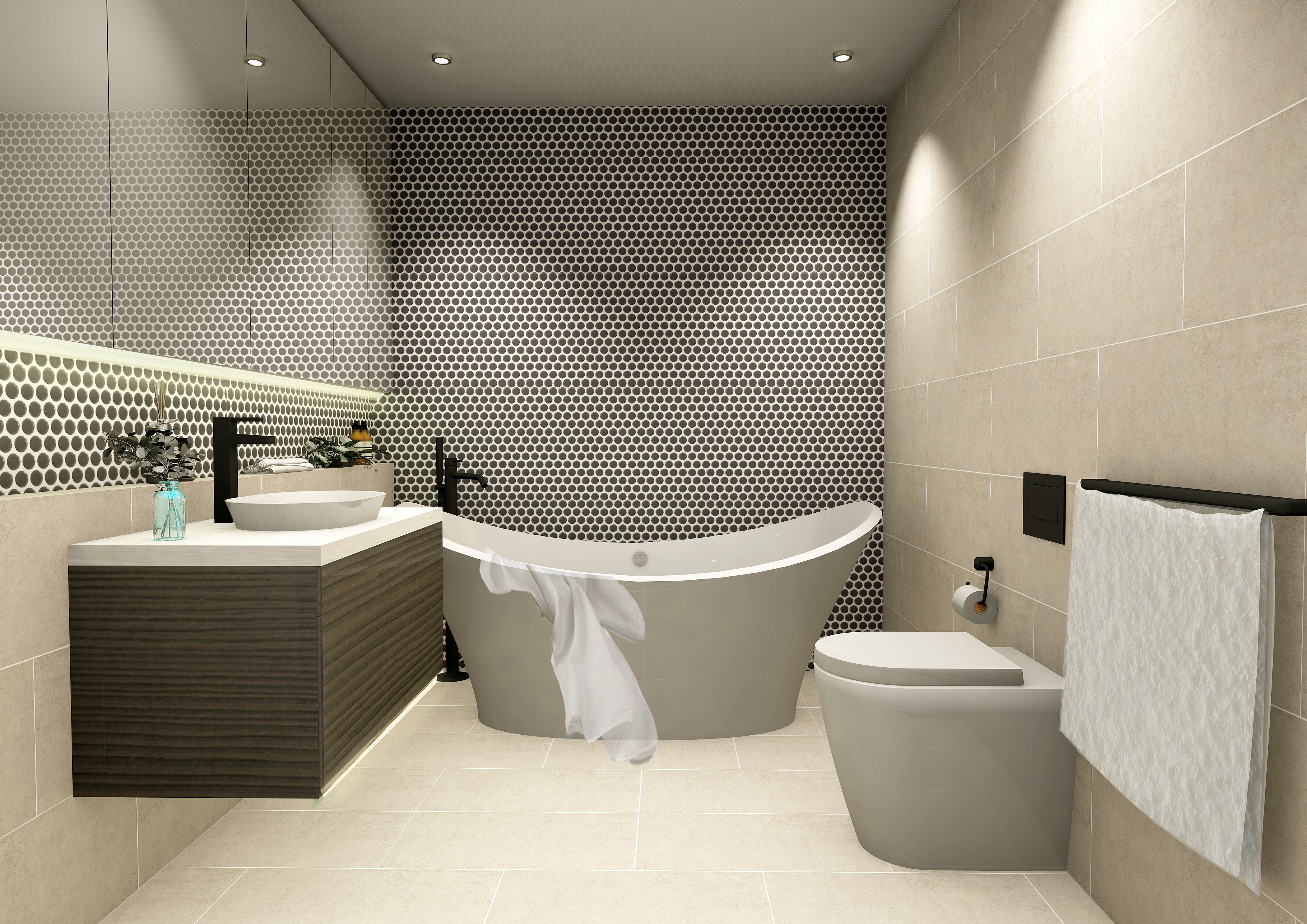 Bathroom - Dark Scheme