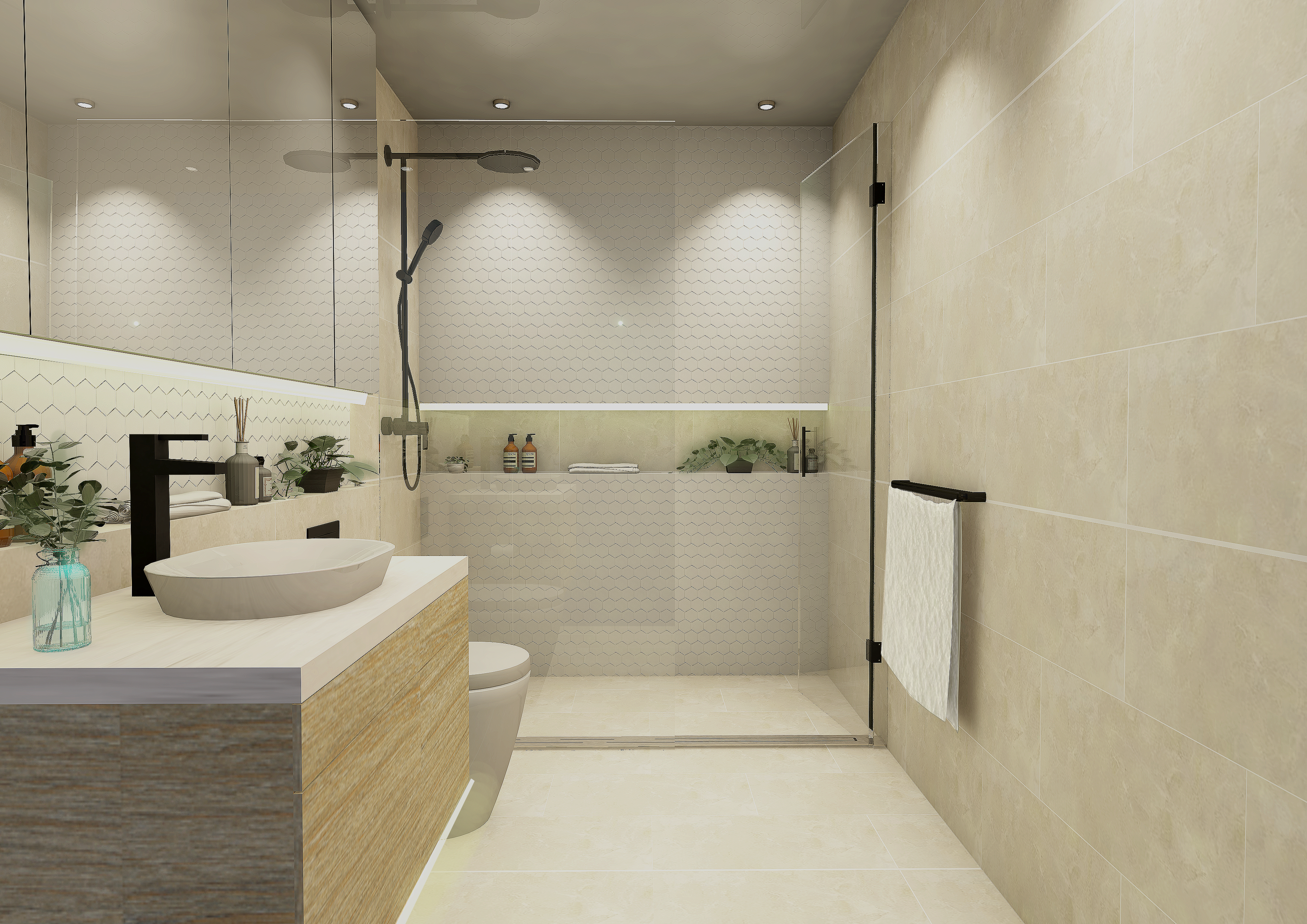 Bathroom - Light Scheme
