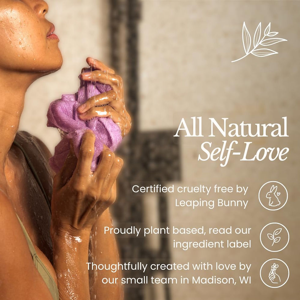 Thumbnail: Bare Botanics Dry Body Brush for Lymphatic Drainage - Improve Circulation w/G...