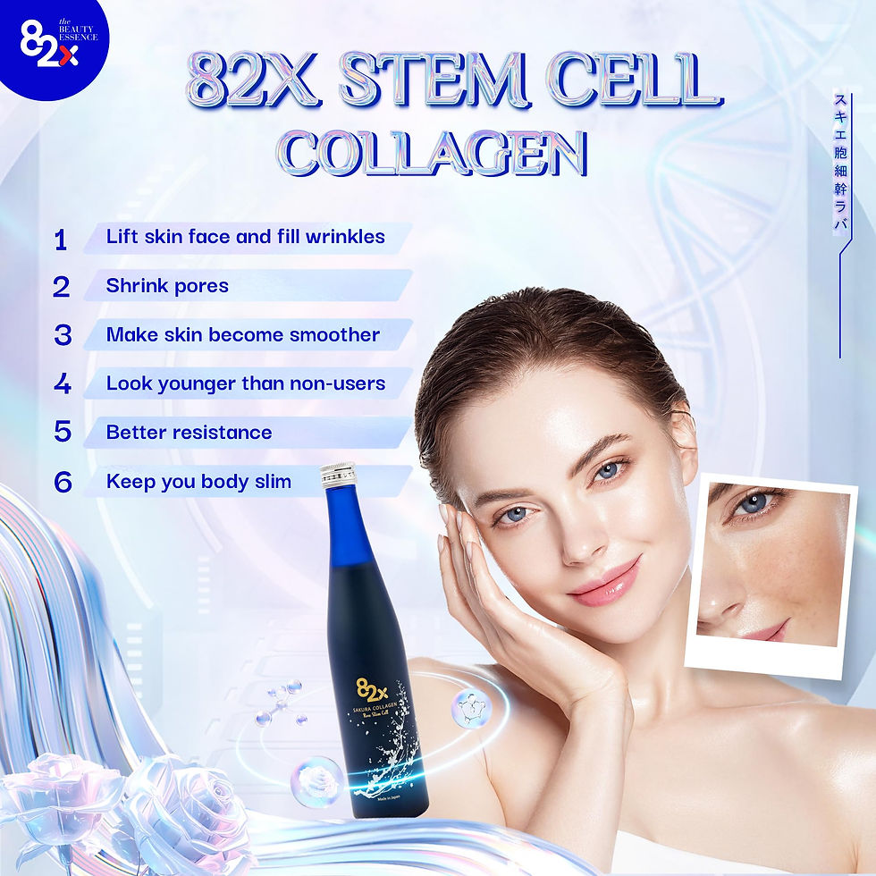 Thumbnail: 82X Stem Cell Collagen - Marine Collagen Peptides Liquid Drink for Skin Hair ...