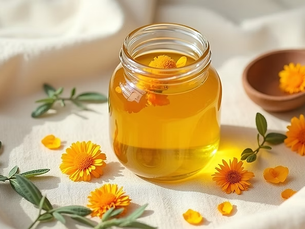 DIY Calendula-Infused Oil for Skin Healing