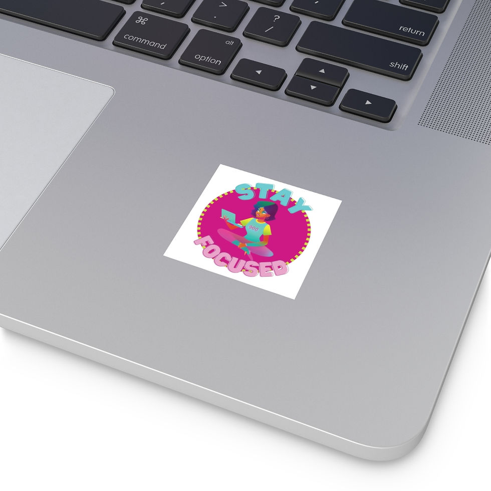 Thumbnail: Stay Focused Vinyl Sticker
