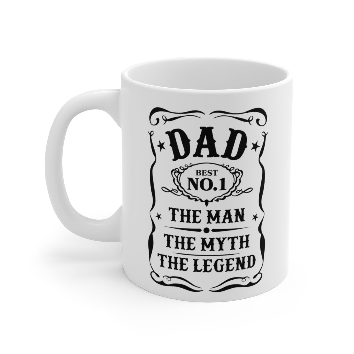 Man-Myth-Legend, Ceramic Mug 11oz