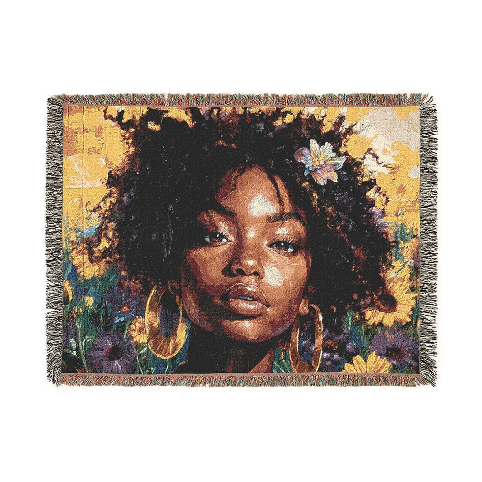 Thumbnail: Woven Blanket - Black Girl Magic